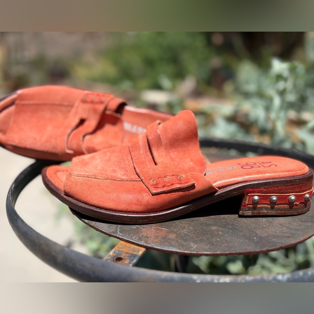 A.S.98 Gino Suede Sandals - Picture 13 of 16